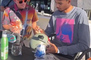 阳光男孩文班亚马！大男孩的笑容很治愈👍